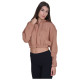 Target Γυναικεία ζακέτα Loose Cropped Jacket Fleece "Icon"